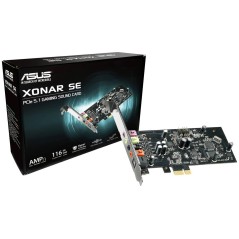 ASUS XONAR SE PCI Express Internal Sound Card - Immersive Audio Experience for Gaming and Entertainment - Model 4718017040563